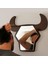 Bull Boğa Şekilli Ayna Kahverengi 4