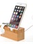 Apple Watch Ve iPhone İçin Bambu Masaüstü Dock Şarj Standı 2