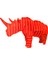3D Hayvan Serisi Puzzle - Gergedan 3