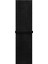 Apple Watch Seri 7/6/SE/5/4 Koyu Siyah Spor Loop Kordon - 45mm 44mm 42mm Uyumlu 3