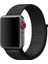 Apple Watch Seri 7/6/SE/5/4 Siyah Spor Loop Kordon - 45mm 44mm 42mm Uyumlu 1