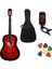 9-15 Yaş 98cm Klasik Gitar Seti Kılıf + Akort Cihazı + Pena 1