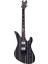 Synyster Custom FR Elektro Gitar (Gloss Black & Silver Pin Stripes) 1