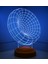 3 Boyutlu Boom LED Lamba 1