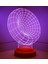 3 Boyutlu Boom LED Lamba 2