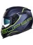 Sx100 Superspeed Mat Mavi Sarı Kask S 1