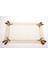 Amerikan Servis, Sinamay Hasır Doğal Malzeme, Kahverengi Fiyonklu, 33*48 cm 2 Lİ SET OLARAK SATILMAKTADIR. 1