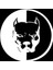 Pitbull Logo Otomobil Sticker Beyaz Renk Etiket 13.5 Cm Cs053 1