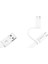 2'si 1 Arada Type-C Micro USB Şarj ve Data Kablosu 1.5 Metre 1