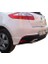 Renault Megane 3 2009 - 2013 Sport Difüzör (Plastik) 2