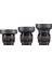 Üç Kademeli Kauçuk Parasoley 52Mm Lens Hood 4