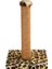 Cat Hause Tekli Kedi Tirmalama Tahtasi 52 Cm Leopar Desenli 1