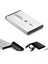 USB 2.5" Harici HDD Kutusu USB 2.0 Alüminyum 2