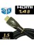 C.Speeds Line Ag-Hdl1401 1.5 Metre Siyah Hdmı To Hdmı Altın Uçlu 1.4 Ver. Kablo 1