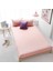 Lastikli Çarşaf Seti 120 x 200 - Toz Pembe 1