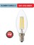 Candle 4W E14 Duy Filament LED Ampül 6400K Beyaz Işık 1