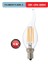 Flame 4W E14 Duy Filament Kıvrık Mum LED Ampül 6400K Beyaz Işık 1