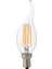 Flame 4W E14 Duy Filament Kıvrık Mum LED Ampül 6400K Beyaz Işık 2