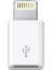 AL-4520 Micro Usb Apple iPhone Uyumlu Lightning  Çevirici Dönüştürücü Adaptör 1