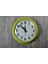 Duvar Saati Metal Neon Sarı 33 Cm 1