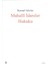 Mahalli İdareler Hukuku 1