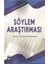 Söylem Araştırması 1