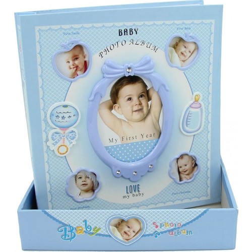 Piyop Bebek Fotoğraf Albümü 15 x 10 cm Mavi 120li Fiyatı