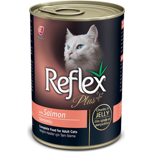 Reflex Plus Somon Balıklı Konserve Yetişkin Kedi Maması 400 Fiyatı