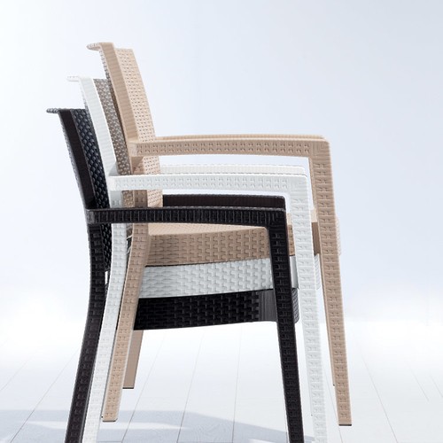 Metropol Masa Sandalye Takımı Pierre Rattan Camlı 6 Fiyatı