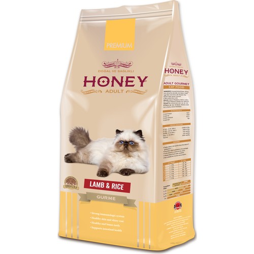 Honey Kuzu Etli Pirinçli Yetişkin Kedi Maması 15 Kg Fiyatı