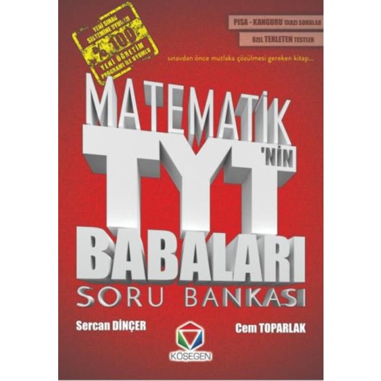 Köşegen Yks'Nin Babaları Matematik Soru Bankası - Sercan Dinçer
