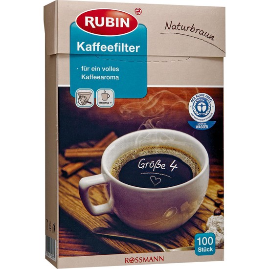 Rubin Büyük Boy Kahve Filtresi (Naturel) Fiyatı
