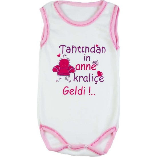 Destino Tahtından İn Anne Bebek Kolsuz Çıtçıtlı Body Fiyatı