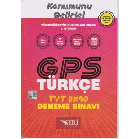 Seri Gps Tyt Türkçe 5X40 Deneme Sınavı