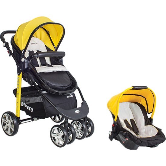 BT520 Trio Travel Sistem Bebek Arabası Sarı Fiyatı