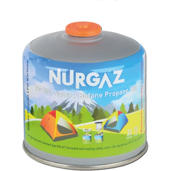 Nurgaz 450 grm Vidalı Kartuş