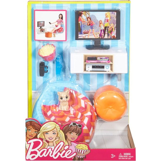 Barbie Ev İçi Dekorasyon Oyun Seti DVX44DVX46 Fiyatı