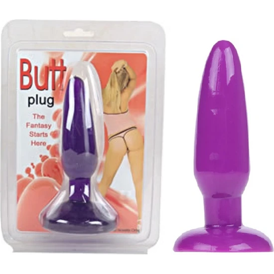 Pretty Love Butt Plug Unisex Güçlü Vantuzlu Silikon Anal Plug Tıkaç Anal Penis Dildo