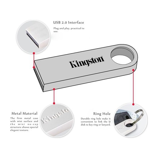 Kingston Flash Bellek 32 GB DTSE9 Fiyatı - Taksit Seçenekleri