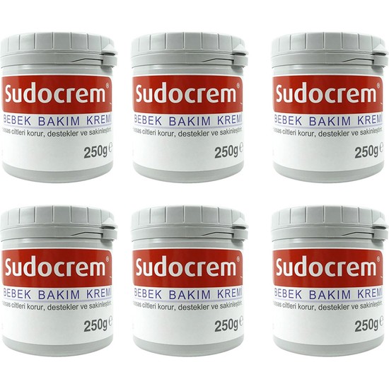 Sudocrem Bebek Bakım Kremi 6 Adet X 250 Gr Fiyatı