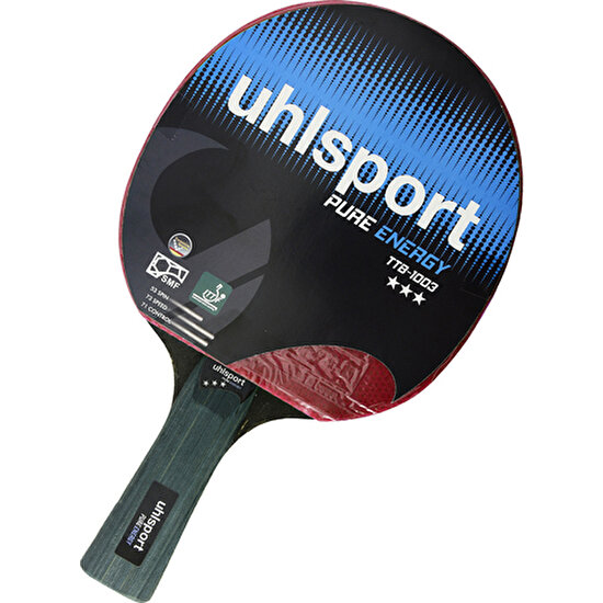 Uhlsport TTB1003 3 Yıldız Ittf Onaylı Masa Tenisi Raketi Kırmızı