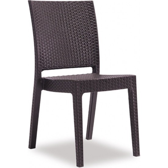 Novussi Nice Rattan Sandalye Kahverengi R.007 Fiyatı