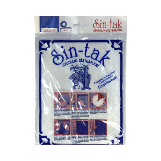 Sin-Tak Pratik Sineklik Pencere İçin - 0,75m x 1,2m