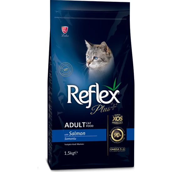 Reflex Plus Somon Balıklı Kedi Maması 1,5 Kg