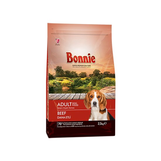 Bonnie Dog Beef Biftekli Yetişkin Köpek Maması 2,50 Kg Fiyatı