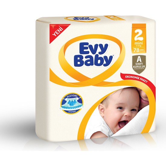 Evy Baby Bebek Bezi Mini 2 Beden Jumbo Ekonomik Paket 78 Fiyatı