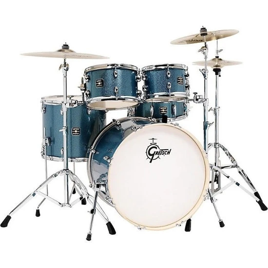 Gretsch Energy Serisi 22 Inch 5 Parça Blue Sparkle Davul Seti (Aksamlar Dahil)