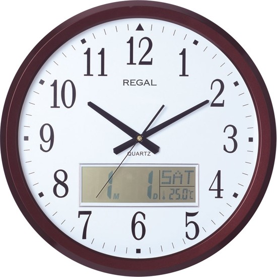 Regal 0160 RW Dij.takv. Dereceli Analog Duvar Saati Fiyatı