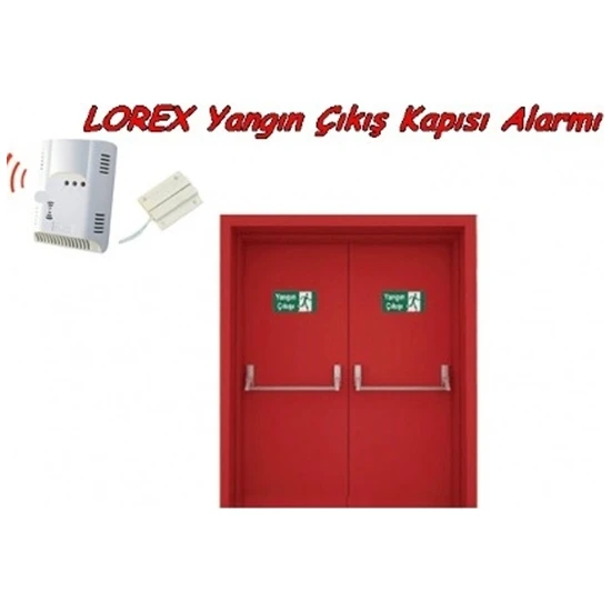 LOREX LR-FCE Yangın Çıkış Kapısı Alarm Sistemi