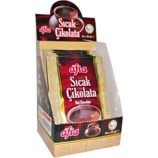Afia Sıcak Çikolata 1 Kutu 10 Adet Fiyatı Taksit Seçenekleri
